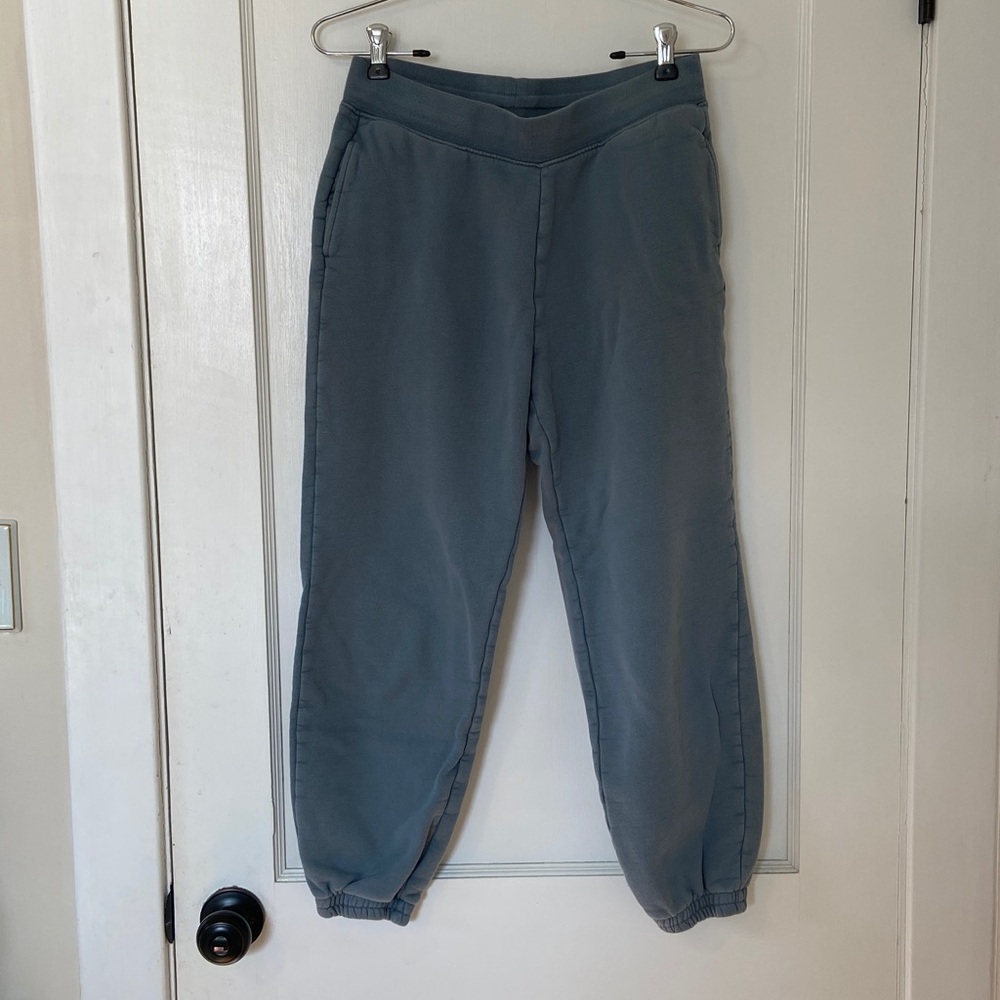 girlfriend collective Joggers blue sweatpants - size M